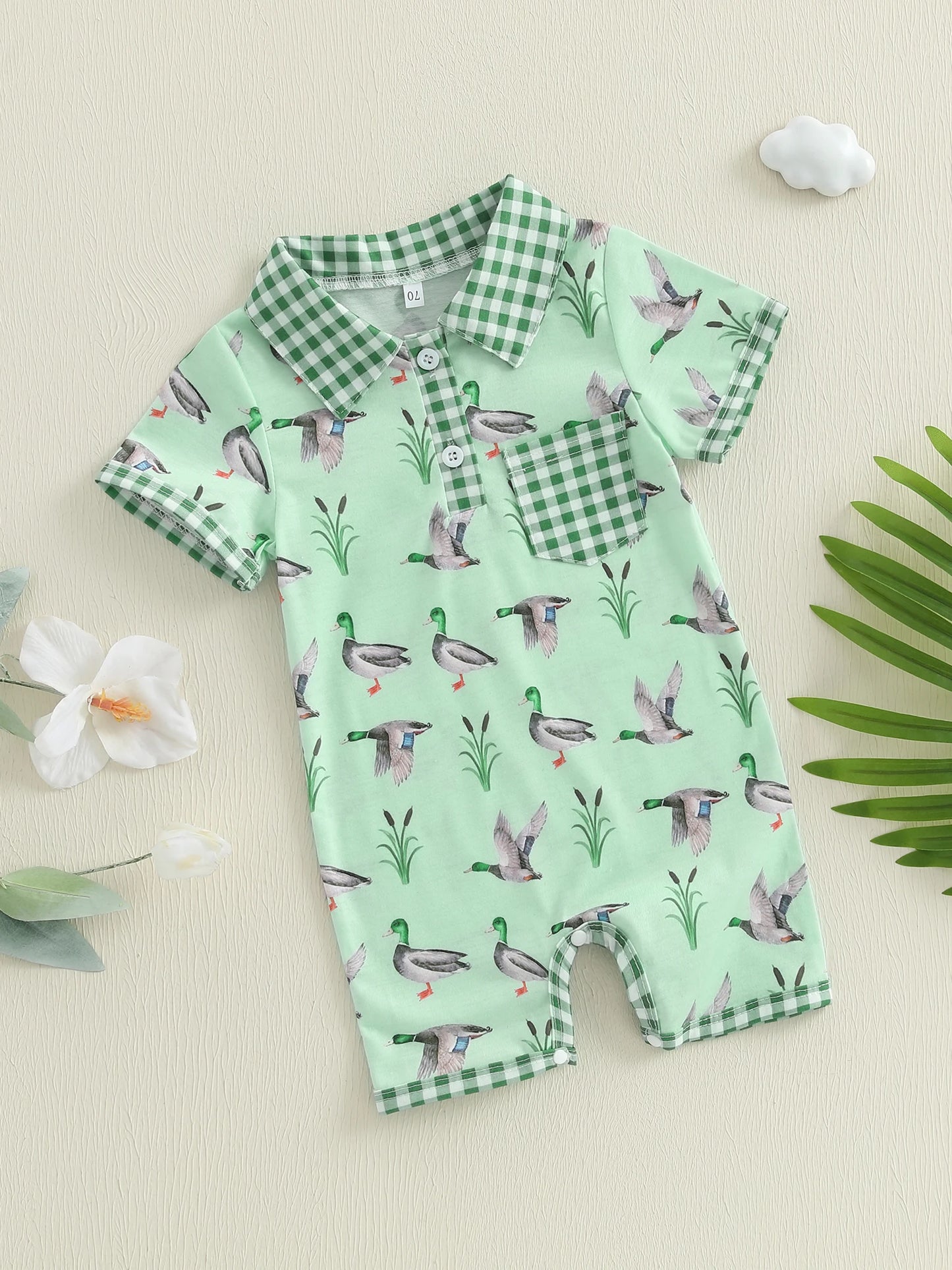 Dapper Duckling Romper