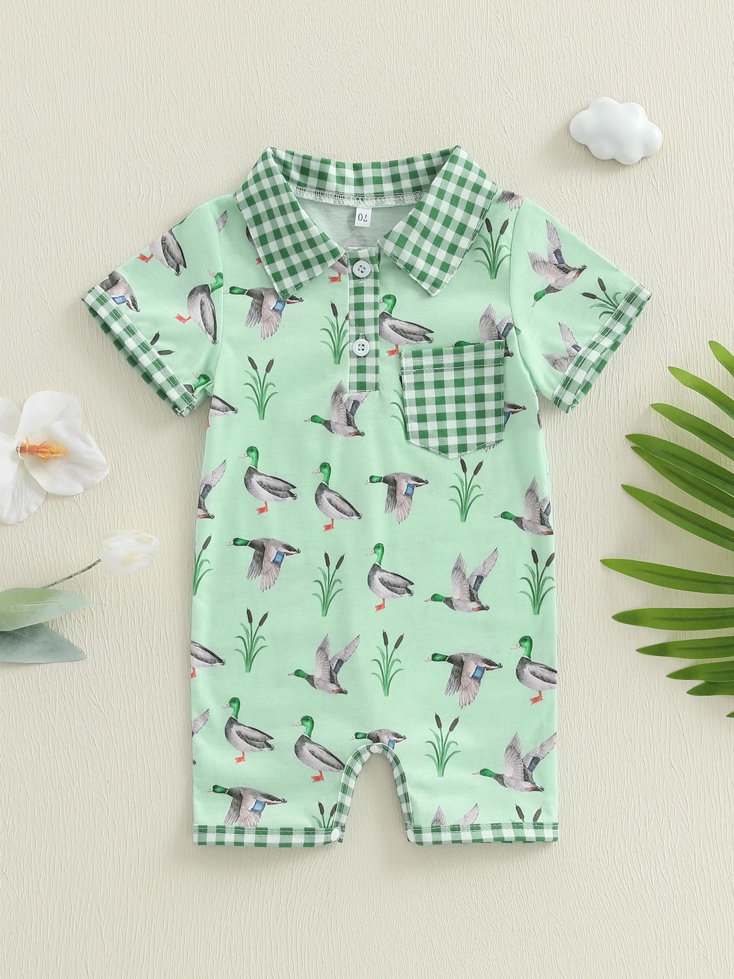 Dapper Duckling Romper