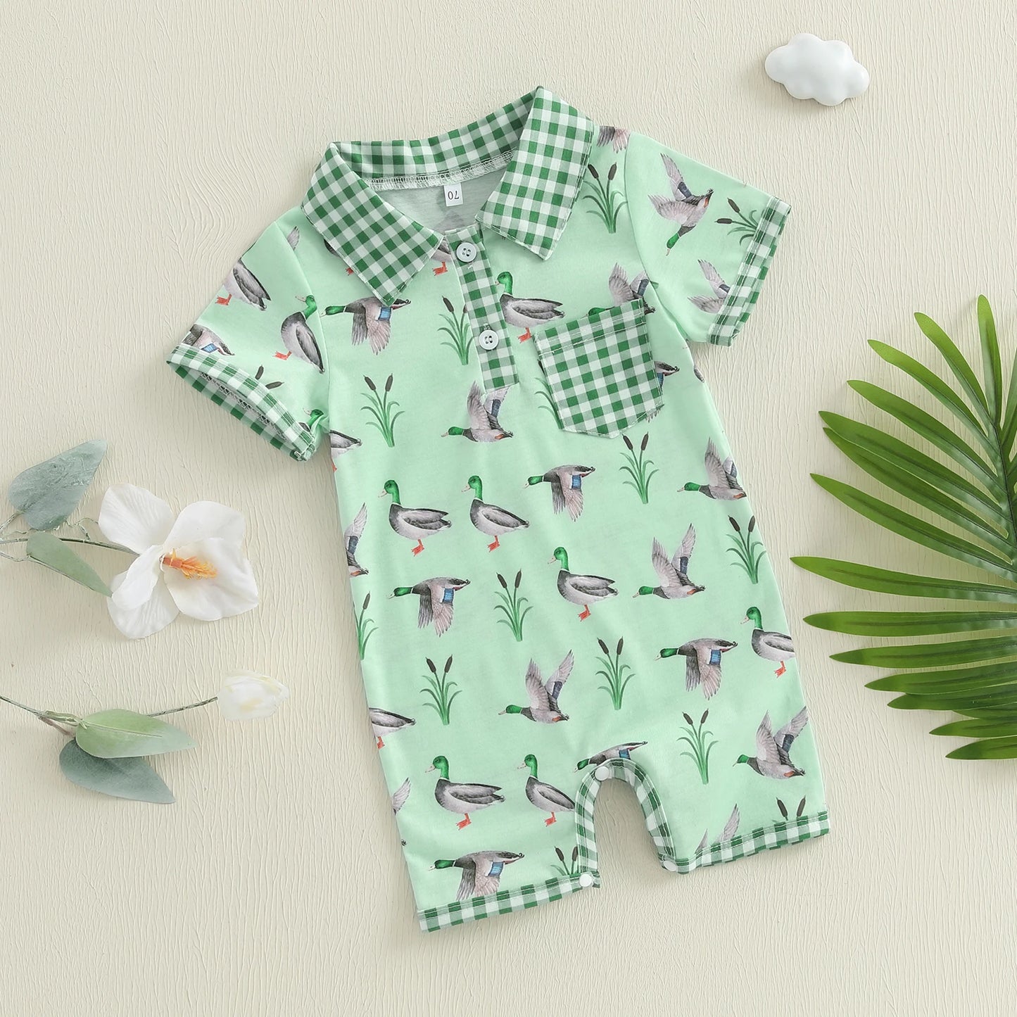 Dapper Duckling Romper