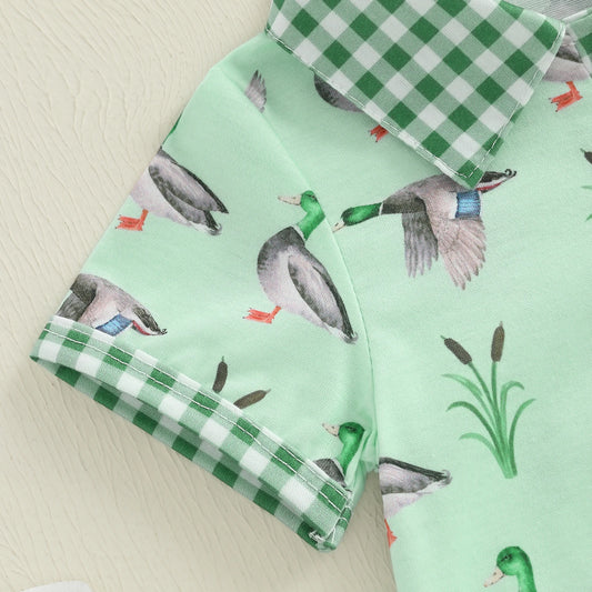 Dapper Duckling Romper