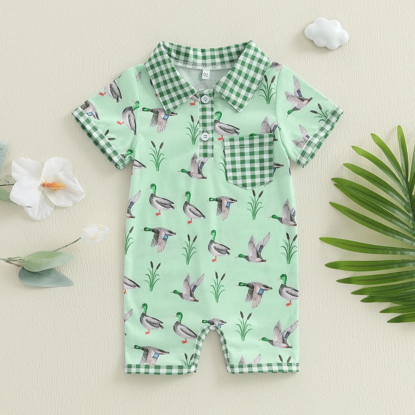 Dapper Duckling Romper