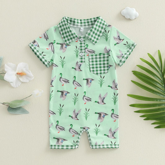 Dapper Duckling Romper